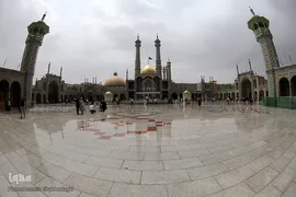 حرم مطهر و نورانی کریمه اهل بیت(ع)، حضرت فاطمه معصومه(س) در شهر مقدس قم
