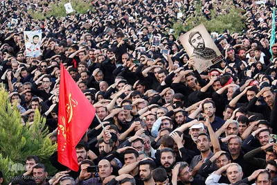 مراسم تشییع پیکر مطهر شهید حججی درمیدان امام خمینی(ره) اصفهان