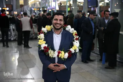 بازگشت محمدحسن موحدی، نماینده ایران در مسابقات قرآن تونس به میهن