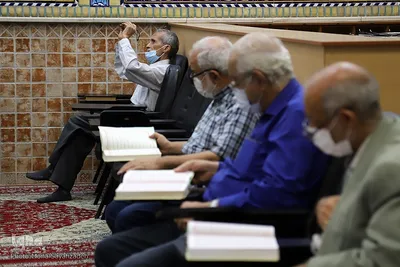 جزءخوانی قرآن در حسینیه امام رضا(ع) اهواز