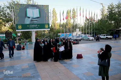 سومین روز بیست و هفتمین نمایشگاه بین المللی قرآن کریم
