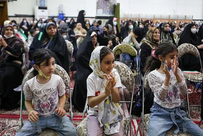گردهمایی دختران تهران در روز ولادت حضرت معصومه سلام الله