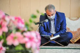 جلسه قرائت قرآن سازمان قضایی نیروهای مسلح خوزستان