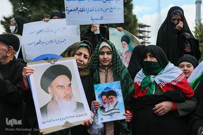 راهپیمایی ۲۲ بهمن در مشهد 