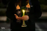 مراسم خطبه خوانی شب شهادت امام رضا(ع) در حرم رضوی‎
