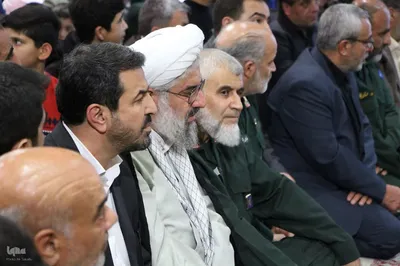 مراسم بزرگداشت دومین سالگرد شهید مدافع امنیت علی نظری در مسجد جامع ملایر