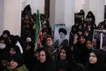 مراسم سوگواری شب شهادت رهبر معظم انقلاب در حرم شاهچراغ(ع)