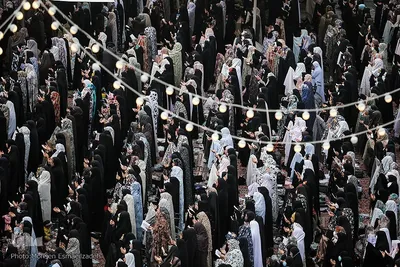 نماز عید سعید فطر در حرم مطهر رضوی