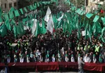 Palästinenser feiern 34. Jahrestag der Hamas-Gründung