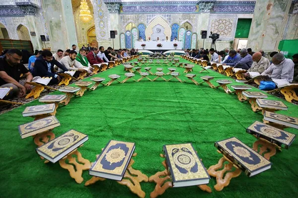 محفل قرآنی اربعین تدفین قائد شهید
