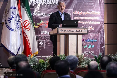  سخنرانی نصرالله جهانگرد معاون وزیر ارتباطات در سومین کنفرانس بین‌المللی وب‌پژوهی 