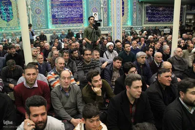 مراسم استقبال از ماه رمضان در اهر