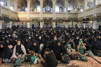 حسینیه ایران؛ سوگواره شیرخوارگان حسینی در مهدیه تهران
