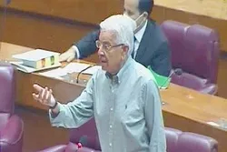 د پاکستان لومړي وزیر اسامه بن لادن شهید بللی
