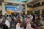 مراسم معنوی اعتکاف در مسجد امام خمینی(ره) تبریز