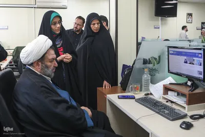 بازدید رئیس امور فرهنگی قوه قضاییه از ایکنا