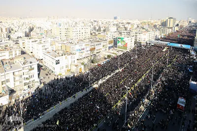 تشییع سپهبد قاسم سلیمانی 2