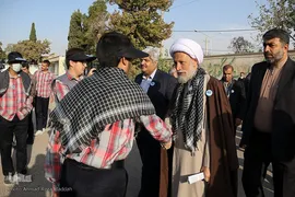نواخت زنگ استکبارستیزی در محل درس شهید حادثه تروریستی حرم مطهر شاهچراغ(ع)