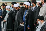 تشییع پیکر شهید حجت الاسلام محمد اصلانی در حرم مطهر رضوی
