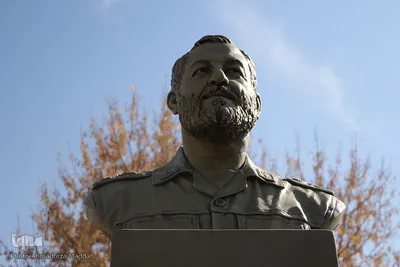 آیین رونمایی از سردیس سرلشکر پاسدار شهید حاج رسول استوار محمودآبادی‎‎
