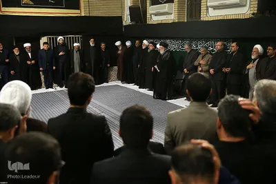 مراسم عزاداری شام غریبان در حسینیه امام خمینی(ره)
