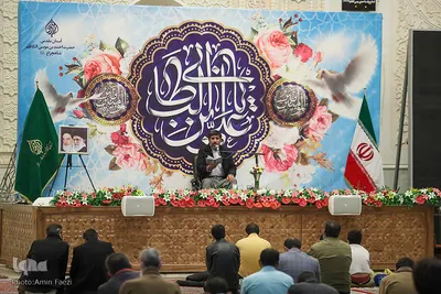 قرائت دعای کمیل در حرم شاهچراغ (ع)
