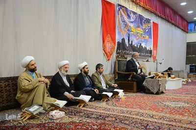 جلسه تفسیر قران در آذربایجان شرقی‎