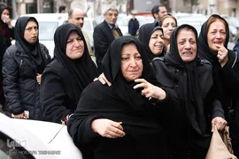 مراسم تشییع پیکر مرحوم «علیرضا تلیانی» خبرنگار ایسنا