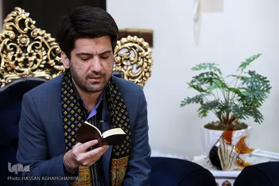 دیدار هفتگی نمایندگان جامعه قرآنی با خانواده شهید مدافع حرم «تقی ارغوانی»