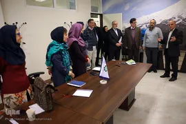 بازدید حسام الدین آشنا، مشاور رییس جمهور از پارک علوم، فناوری نرم و صنایع فرهنگی جهاددانشگاهی