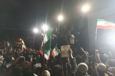 اجتماع باشکوه عزاداران امام شهید در خرم‌آباد