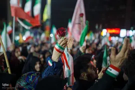 جشن شب ولادت امام رضا(ع) در میدان صادقیه