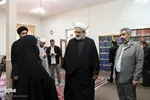 بازدید مدیر حوزه علمیه خراسان از مدرسه علمیه نرجس(س) بیرجند
