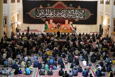 اولین شب قدر در حرم مطهر حضرت شاهچراغ(ع)