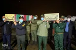 ورود پیکرهای مطهر ۹ تن از شهدای دوران دفاع مقدس به شیراز‎‎