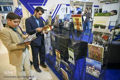 غرفه خبرگزاری ایکنا در نهمین روز بیست و ششمین نمایشگاه قرآن کریم