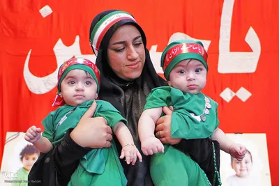 همایش شیرخوارگان حسینی در  حرم مطهر شاهچراغ(ع)