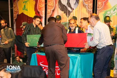 مراسم تشییع پیکر شهید «رمضانعلی استکی» در اصفهان
