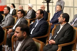 دیدار رئیس‌جمهور و هیئت دولت با رهبر معظم انقلاب اسلامی