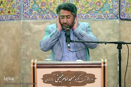 رحیم خاکی در محفل قرآنی ربیع در مسجد امام خمینی(ره)