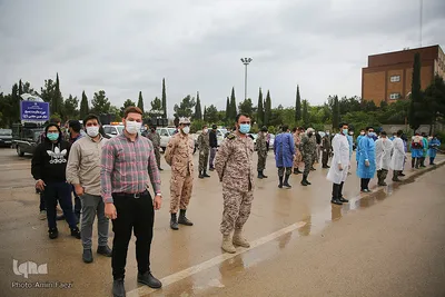 رزمایش پدافند زیستی سپاه ناحیه ثارالله - شیراز