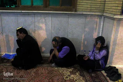 مراسم شب قدر در مسجدا دانشگاه تبریز