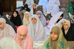 مراسم معنوی اعتکاف در مسجد امام خمینی(ره) تبریز