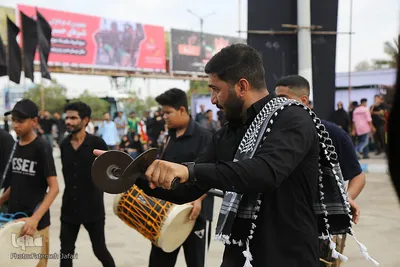 عزاداری سنتی روز تاسوعا در بندرعباس
