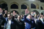 اجتماع پرشور یزدی‌ها در حمایت از مردم غزه