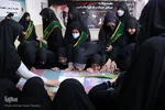 آئین وداع با پیکر شهید عبدالله اسکندری در شهرستان خرامه