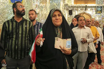 انتخابات چهاردهمین دوره ریاست جمهوری در شاهچراغ شیراز