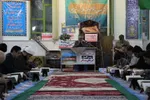 کرسی تلاوت قرآن در ملایر در حمایت از مردم مظلوم فلسطین