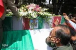 تشییع پیکر شهید «حسین سامی‌مقام» در اصفهان