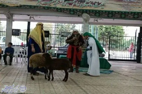 آیین شبیه‌خوانی امام رضا(ع) در تکیه میر مقیم روستای درزیکلا نصیرایی شهرستان بابل